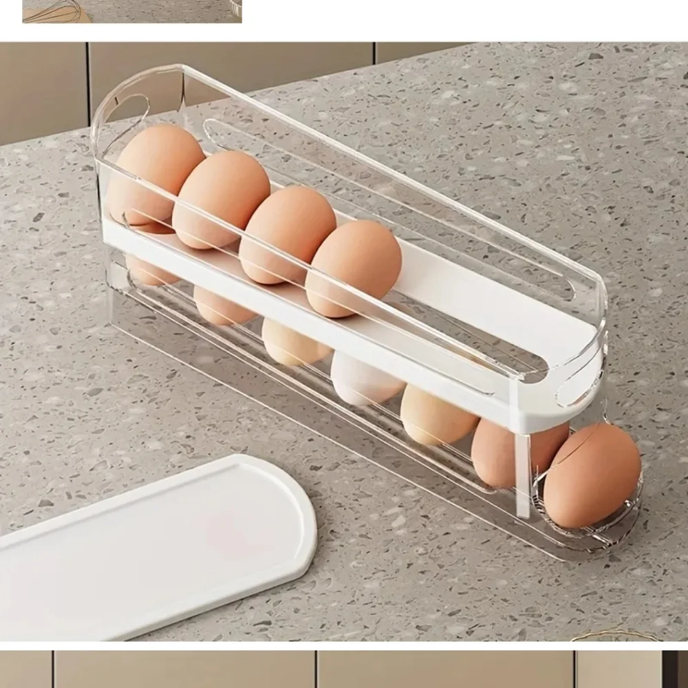 One perfect slopes egg container, with clear plexi sides to see how many you hav